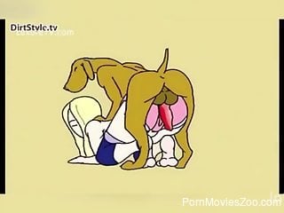 Naked animated stories show bitch getting fucked by a dog